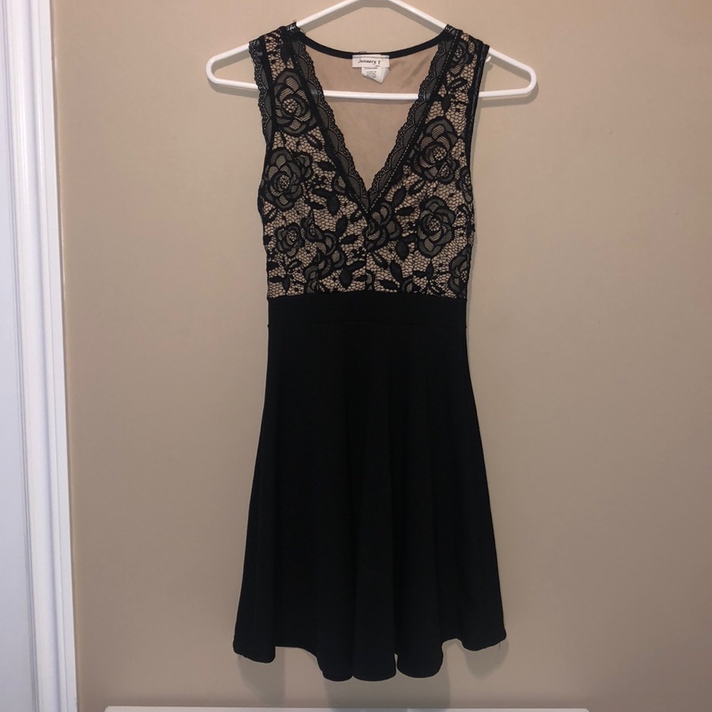 January 7 V Neck Dress
